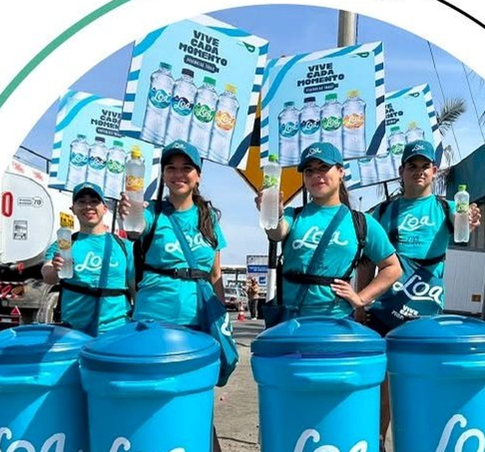 Activación en la que una marca se entrega en la calle